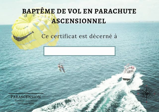 Le CERTIFICAT de baptême de vol en parachute ascensionnel est arrivé sur Parascension !!!

Enfants, ados... vous êtes de plus en plus nombreux à venir profiter d'une vue exceptionnelle pour notre plus grand plaisir !!!

N'hésite pas à demander ton certificat.

•
•
•
•
#parachuteascensionnel #lagrandemotte #smileyparachute #boatlife #certification #summer2021 #occitanietourisme #fun #holiday #aventure